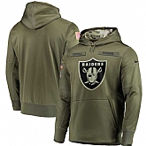 Nike Raiders Olive Salute To Service Men's Pullove Hoodie,baseball caps,new era cap wholesale,wholesale hats